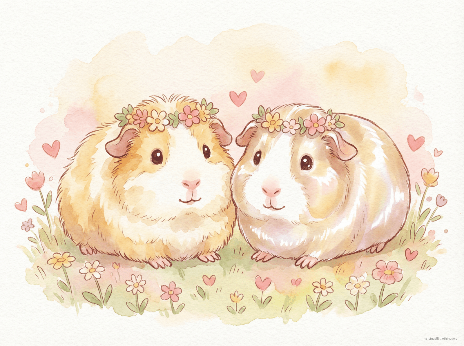 Satin guinea pig