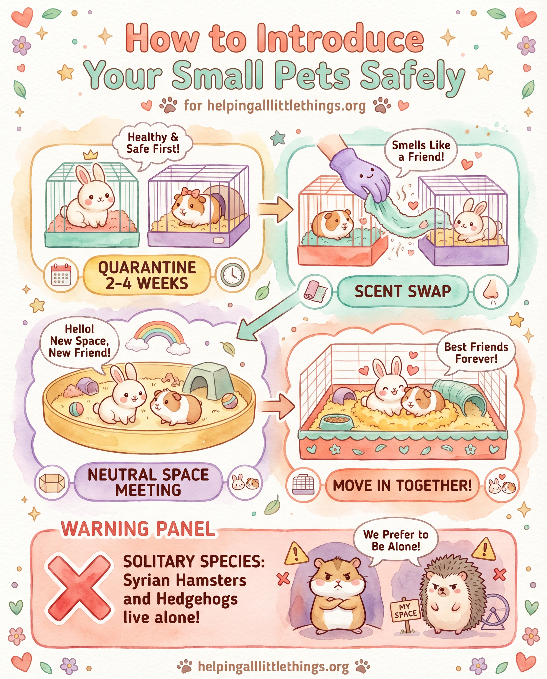 Introductions and bonding infographic