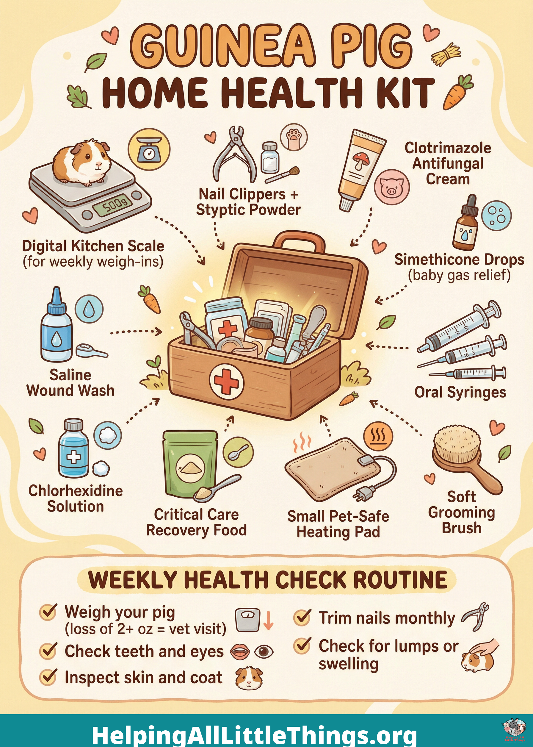 Infographic from Helping All Little Things