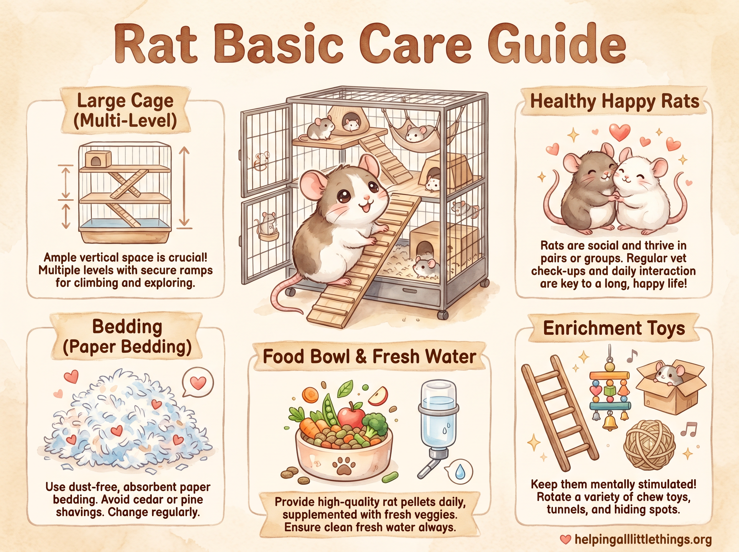 Infographic from Helping All Little Things