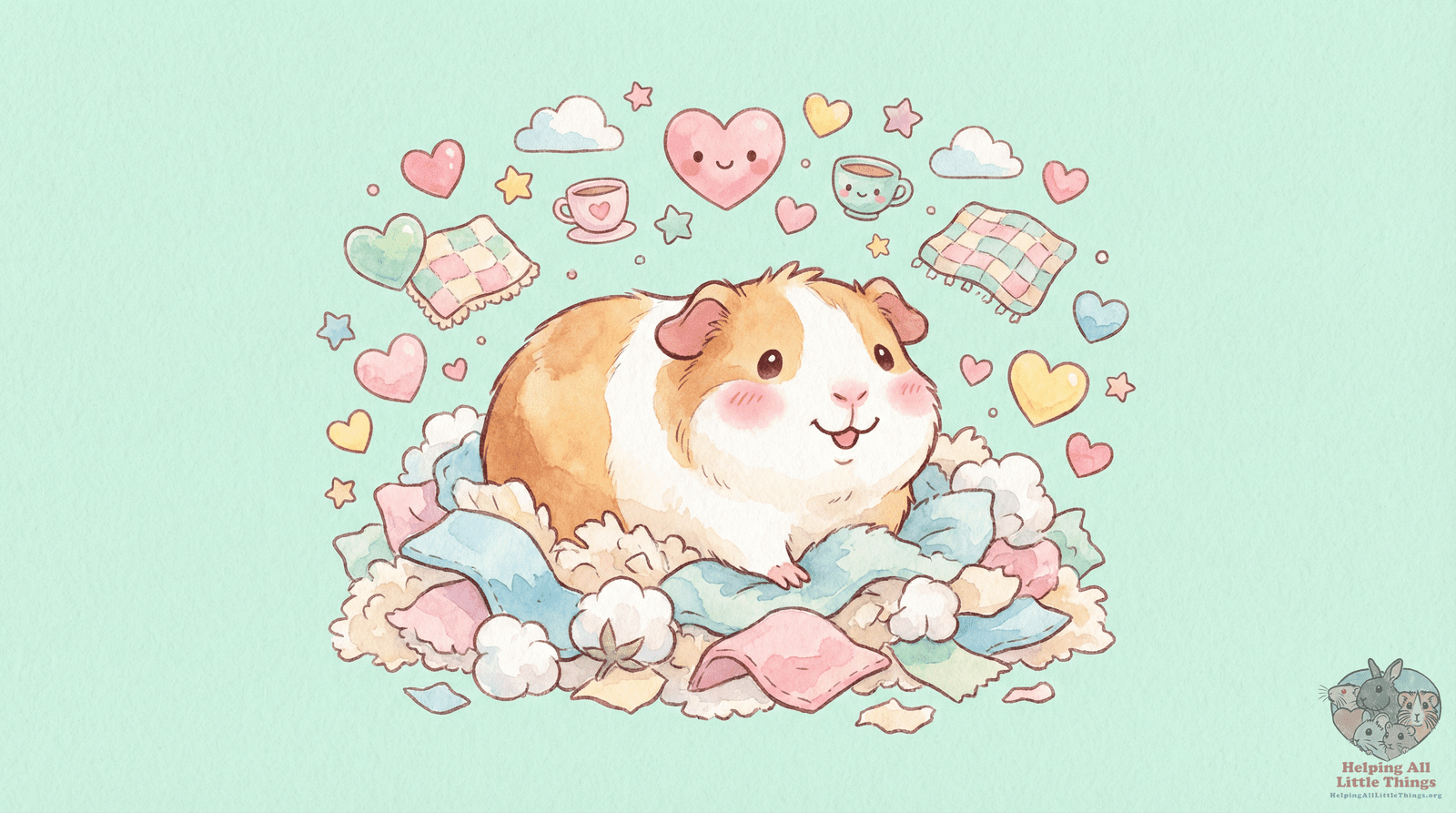 Bedding tag illustration