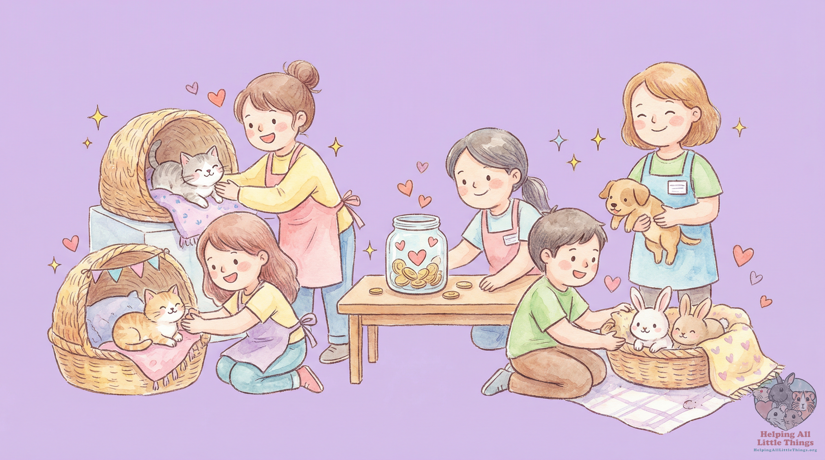 nonprofit tag illustration